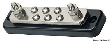 Монтажная шина BusBar 12/48 В, 250 А, 153x38 мм (арт. 14.207.18)