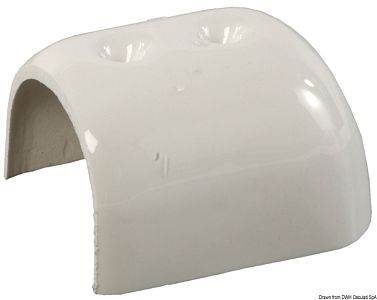 Белая законцовка ABS 55 мм (арт. 44.055.01)