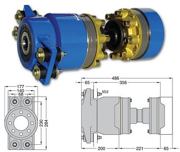 ШРУС Python Drive P501-W комплект для вала 60/80мм (арт. P501-W)