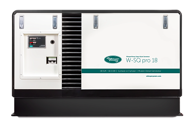Дизельный генератор мобильный Whisper Power W-SQ Pro 18, 17,5кВА/14,5кВт (230-400В/50Гц) трехфазный (арт. 41208320-STV)