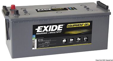 Аккумуляторная батарея EXIDE Gel для запуска двигателя и питания бортовой сети 210 Aч