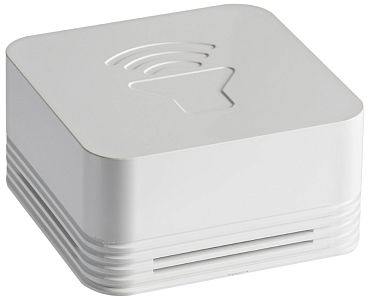 Горн мембранный белый Q Box накладной из пластика 12В 109дБ 105x105x52мм