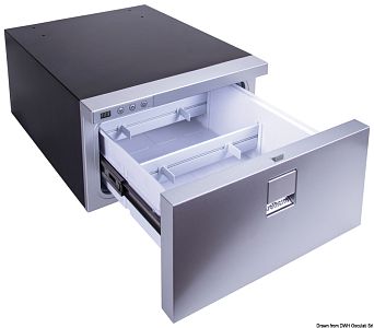 Холодильник Isotherm с выдвижным ящиком DR30 inox 12/24 В 260x440x700 мм серебрянный