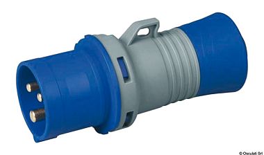 Mennekes AM-TOP 260 вилка трехполюсная 32А 230B IP44 для подключения к береговой сети (арт. 14.335.0