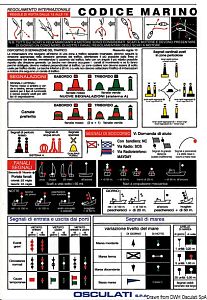 Информационные наклейки «Морской кодекс» 240х160мм (арт. 35.452.99)