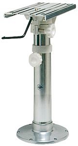 Стойка кресла телескопическая из анодированного алюминия 450/620 мм зеркальное основание (арт. 48.630.00)