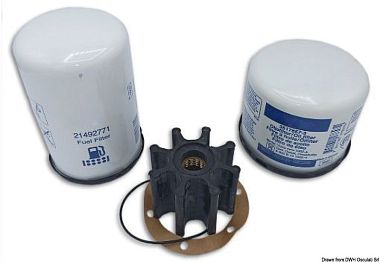 Комплект для обслуживания дизельного двигателя Volvo 877201 (арт. 17.600.03)