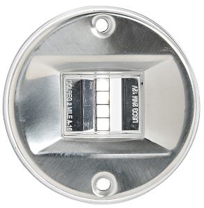 Кормовой огонь светодиодный Evoled белый 135° 12В из полированной нержавеющей стали