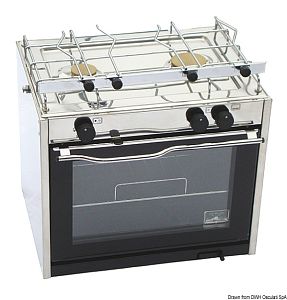 TECHIMPEX Classic газовая двухконфорочная плита 480 x 442 x 442 мм