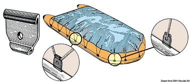 Пластиковый крючок (12 шт) (арт. 66.111.00)