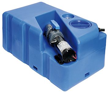 Емкость для сточных вод с горизонтальным баком 60 л, 12 В