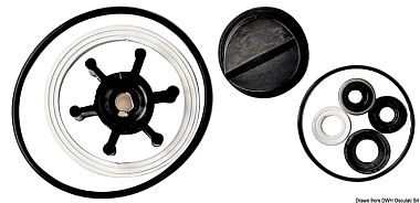 Комплект прокладок и запасные клапаны для электрических туалетов (арт. 50.207.14)