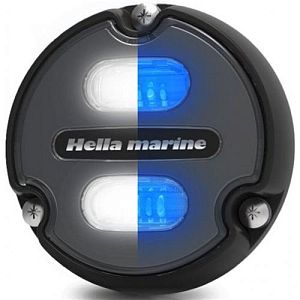 Cветильник подводный Hella Marine Apelo A1 12/24В 1800лм 5000К, синий/белый, угольная линза (арт. 2LT 016 145-001)