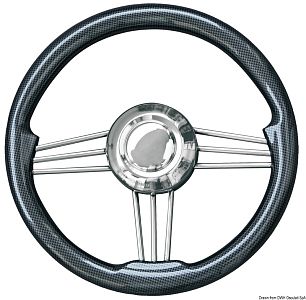 Нержавеющая сталь+карбоновый руль 350 мм