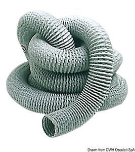 Гибкий воздуховод диаметром 75 мм, длина 12 м