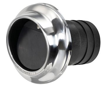 Выхлопной патрубок из технополимера и нержавеющей стали 50 мм (арт. 51.386.03)