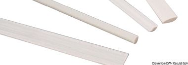 Лата для парусов 4000x24x4мм 1.185кг сечение крест из сатинированного стекловолокна