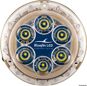 Подводный светильник Bluefin LED Piranha P6 Nitro 12 В, 40 Вт, синий (арт. 13.350.21)
