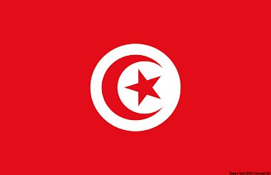 Флаг Туниса гостевой 20 х 30 см