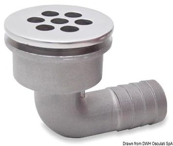 Шпигат кокпита угловой 90° 32 мм