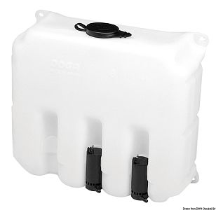 Стеклоомыватель Doga 9,7 л 3 насоса 24 В