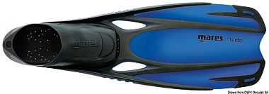 Ласты Mares Fluida, размер 36–37 (арт. 64.350.36)