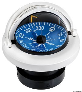 Встраиваемый компас со ступенчатым колпаком RIVIERA 4" белый-синий (арт. 25.028.15)