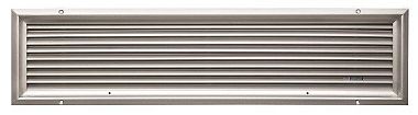 Решетка вентиляционная Vetus 360x130x47 мм из анодированного алюминия (арт. ASVREC20)