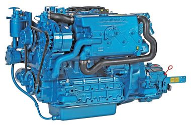 Судовой двигатель Nanni N4.50 ZF25A 1.93R