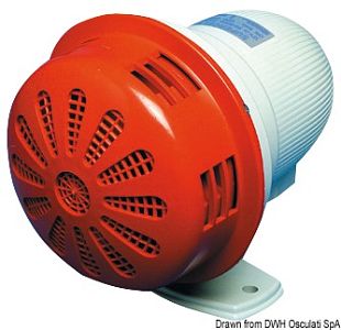 Электросирена Supercelere из полиамида 12 В 113 дБ 900 Гц 185 x 156 x 140 мм (арт. 21.466.00)