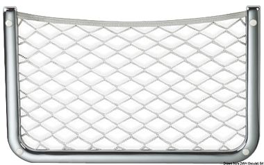 Сеть с рамкой из хромированной латуни 34.5 x 22 для хранения предметов