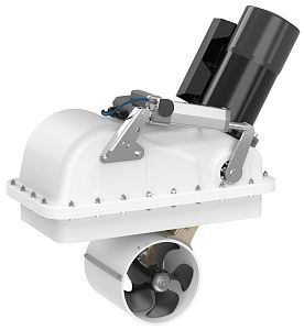 Подруливающее устройство выдвигающееся Quick BTR 24В, 10,0 кВт, 250мм, 240кгс (арт. FGBTR2524024T00)