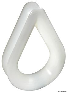 Коуш из белого полиамида Ø 12 мм (20 шт)