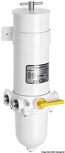 Фильтр для бензина и дизельного топлива RACOR 1000MAM 540-680л/ч 30мкм 559x152x178мм полностью метал