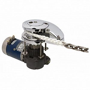 Якорная трос-цепь лебедка Vetus Maxwell RC10-10 24В 1200Вт 150TDC CW, цепь 10мм, трос 16мм, без барабана (арт. P105439)