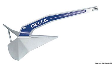 Якорь LEWMAR Delta® из оцинкованной стали 32 кг