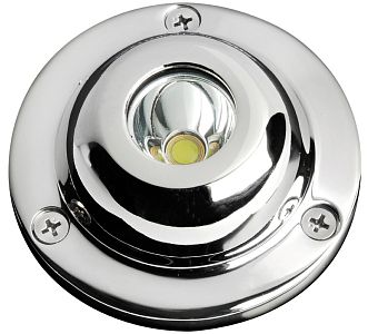 Светильник подводный светодиодный 12/24В 5Вт 600Лм белый свет корпус из нержавеющей стали