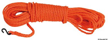 Плавающий линь с карабином из левилена 6 мм 30 м