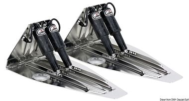 Комплект транцевых плит LENCO HD 25x14