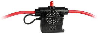 Держатель предохранителей герметичный с сигнальным светодиодом 30 A (10 штук) (арт. 14.115.20)