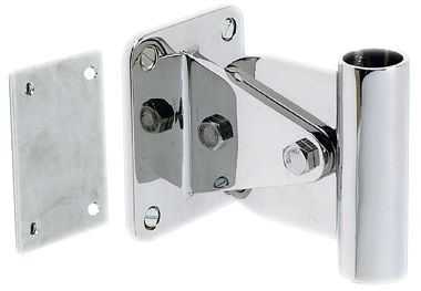 Гнездо с регулируемым углом наклона Ø25мм из нержавеющей стали AISI316