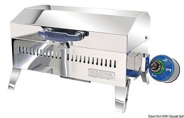 Газовый гриль Magma Adventurer 46x23 см из полированной нержавеющей стали (арт. 48.511.14)