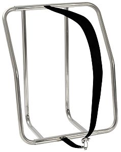 Вертикальное крепление спасательного плота для быстрого спуска на воду