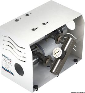 MARCO UP6/E-DX двойной автоматический насос водоснабжения с электронным управлением 2,5 бар 52 л/м