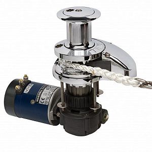 Якорная трос-цепь лебедка Vetus Maxwell RC10-10 24В 1200Вт 100TDC CW, цепь 10 мм, трос 16 мм, с барабаном (арт. P102578)