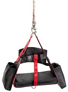 Premium кресло боссмена Bansigo с жестким сиденьем и мягкой подкладкой