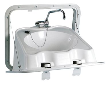 Складная раковина для стены из ABS-пластика