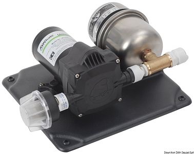 Блок из автоматической помпы и демпфирующей емкости 18 л/м 24 В