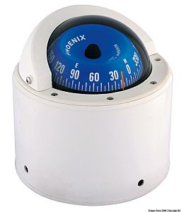 Компас с нактоузом RIVIERA 3" BH3/AVB синий-белый (арт. 25.015.04)