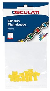 Система маркировки цепи 10мм синего цвета 8 вставок Chain Rainbow (арт. 01.500.10BL)